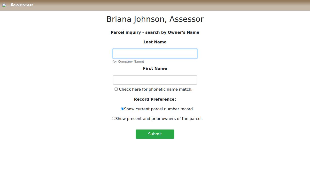 Henderson residents directory Clark County Assessor owner search