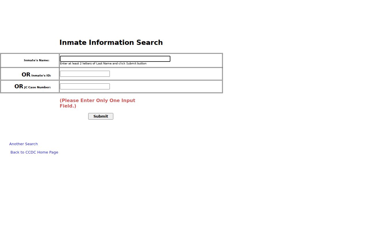 Henderson residents directory Clark County in-custody search form